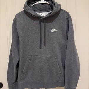 NIKE Pullover Hoodie Charcoal Grey Men's Size Small